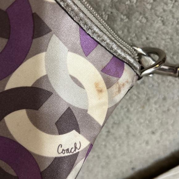 Coach 43315 Madison Sabrina Scarf Print Optic Chainlink Mini Shoulder Bag - Picture 10 of 13